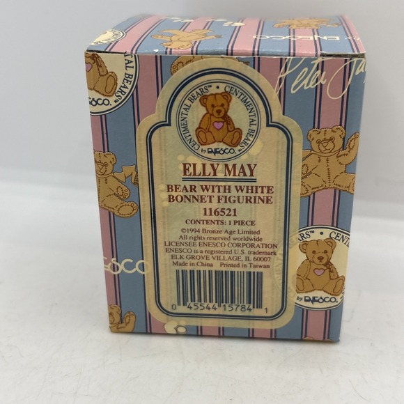 CENTIMENTAL BEARS 1994 Elly May WITH BOX BY ENESCO - Picture 4 of 5